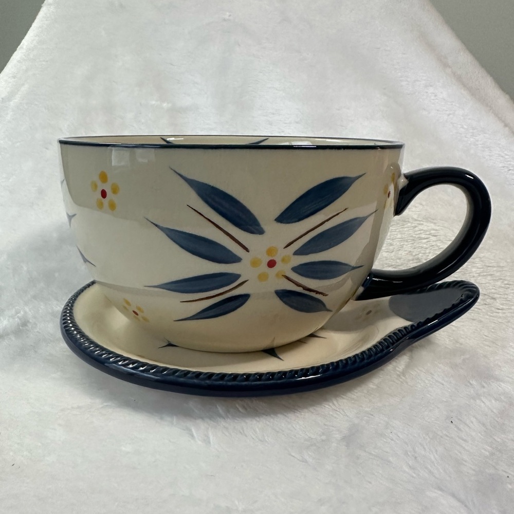 Temp-tations Oversized Old World Mug-a-Bowl (Set of 2)